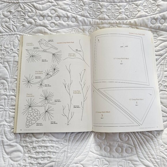 Four Seasons In Flannel Quilting Book By Jean Wells & Lawry Thorn - 23 Projects - Picture 6 of 10